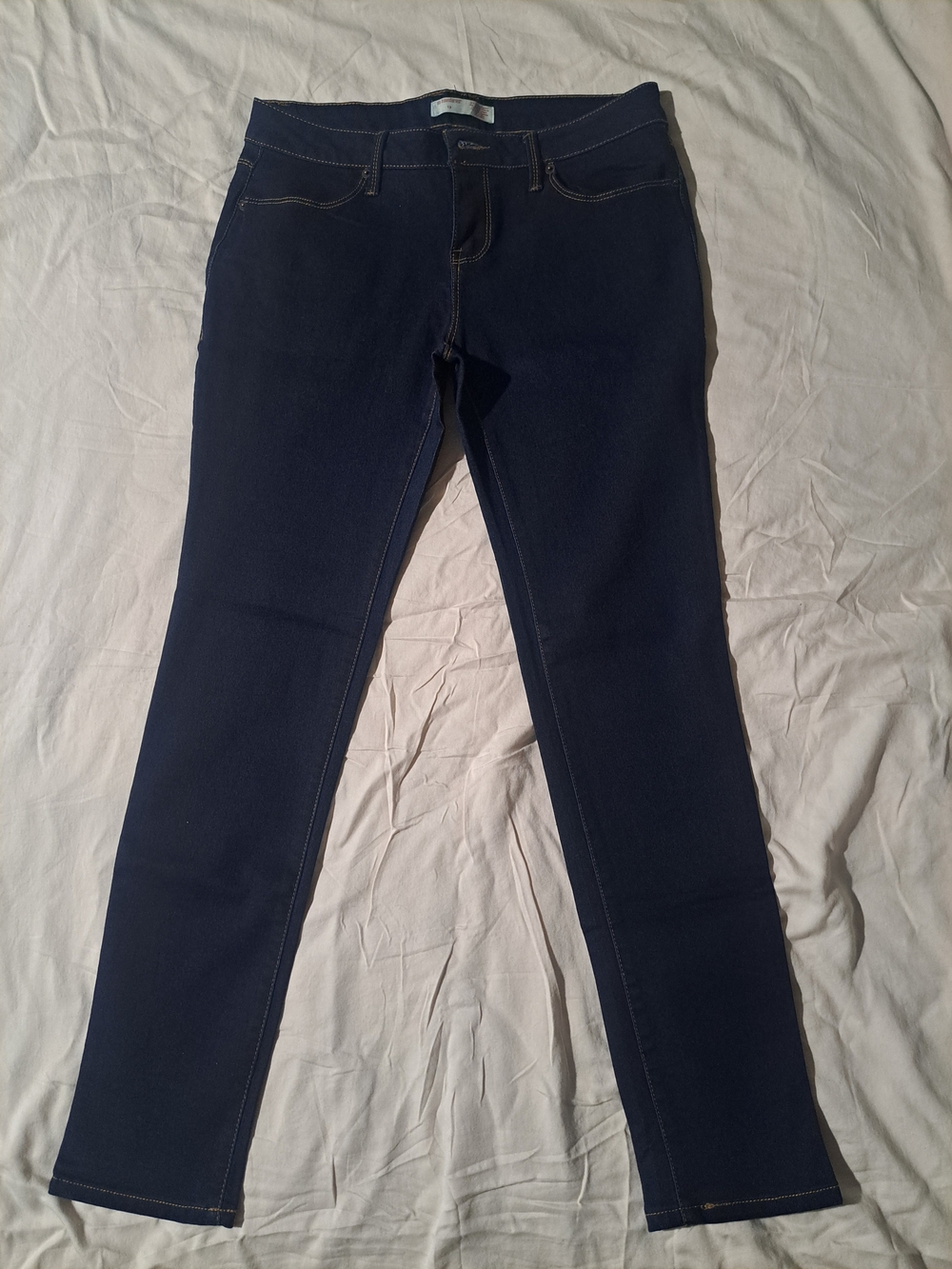 Classic Women's Skinny Jeans - Navy Blue
